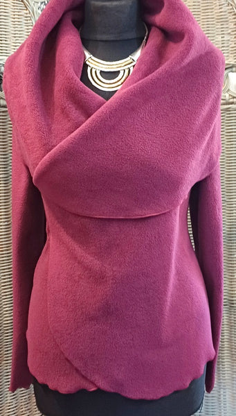 Minuet Luxury Velvet Fleece Shaped Jacket