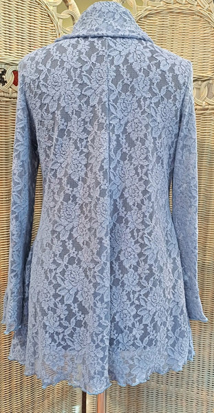 Octavia Textured Stretch Lace Shaped Jacket