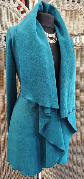 Octavia Luxury Velvet Fleece Wrap Jacket