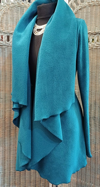 Octavia Luxury Velvet Fleece Wrap Jacket