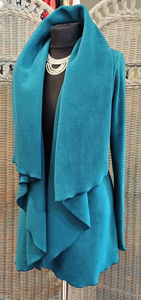 Octavia Luxury Velvet Fleece Wrap Jacket