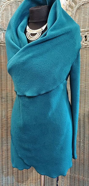 Octavia Luxury Velvet Fleece Wrap Jacket