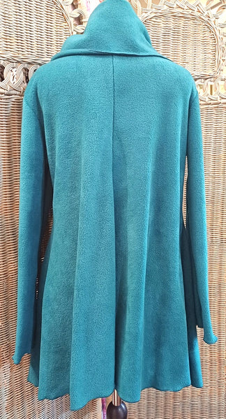 Juliette Luxury Velvet Fleece Swing Coat/Jacket