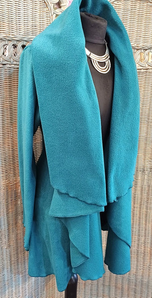 Juliette Luxury Velvet Fleece Swing Coat/Jacket