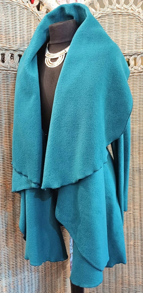 Juliette Luxury Velvet Fleece Swing Coat/Jacket