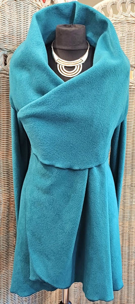 Juliette Luxury Velvet Fleece Swing Coat/Jacket