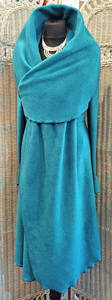 Rhapsody Luxury Velvet Fleece Wrap Coat