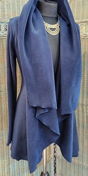 Octavia Luxury Velvet Fleece Wrap Jacket