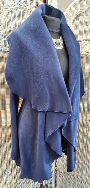 Octavia Luxury Velvet Fleece Wrap Jacket