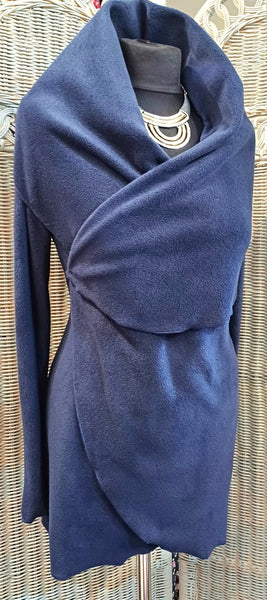 Octavia Luxury Velvet Fleece Wrap Jacket