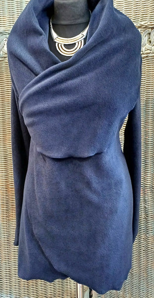 Octavia Luxury Velvet Fleece Wrap Jacket