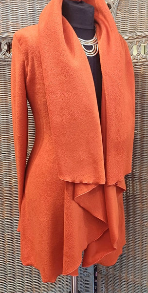Octavia Luxury Velvet Fleece Wrap Jacket