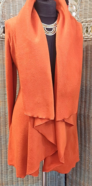 Octavia Luxury Velvet Fleece Wrap Jacket