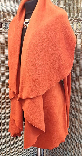 Octavia Luxury Velvet Fleece Wrap Jacket
