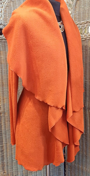 Octavia Luxury Velvet Fleece Wrap Jacket