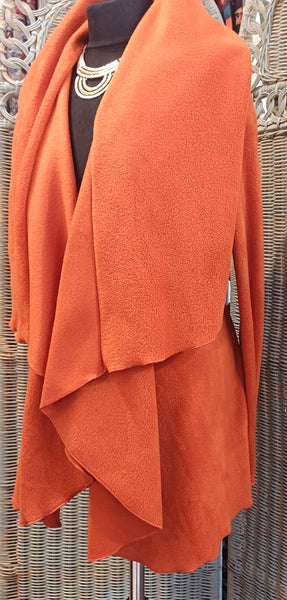 Octavia Luxury Velvet Fleece Wrap Jacket