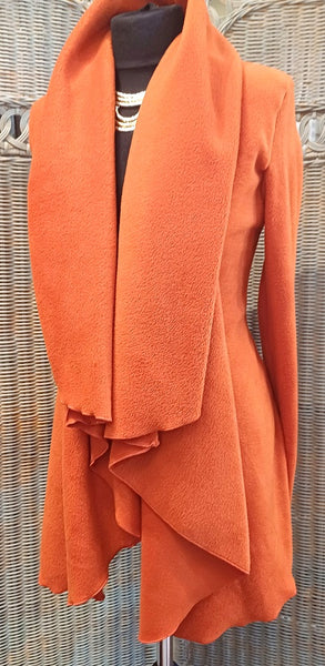 Octavia Luxury Velvet Fleece Wrap Jacket