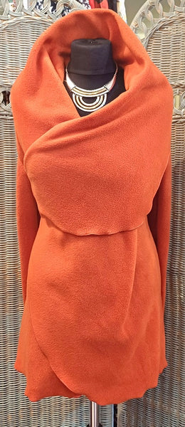 Octavia Luxury Velvet Fleece Wrap Jacket