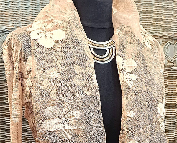 Minuet Stretch Mesh Print Jacket