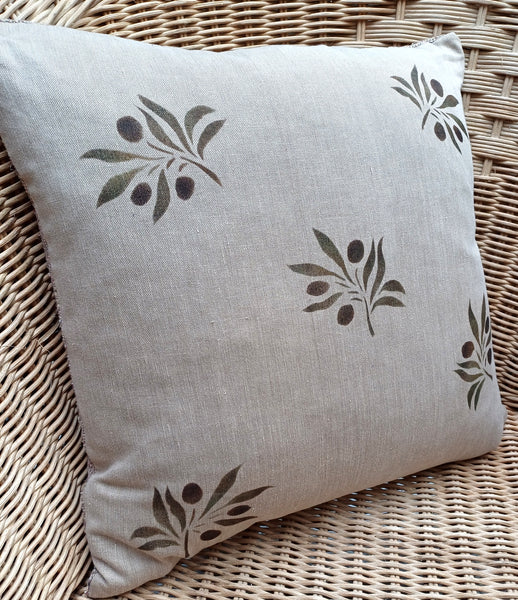 Olive Grove Square Cushion