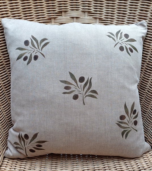 Olive Grove Square Cushion