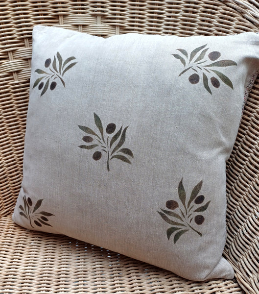 Olive Grove Square Cushion