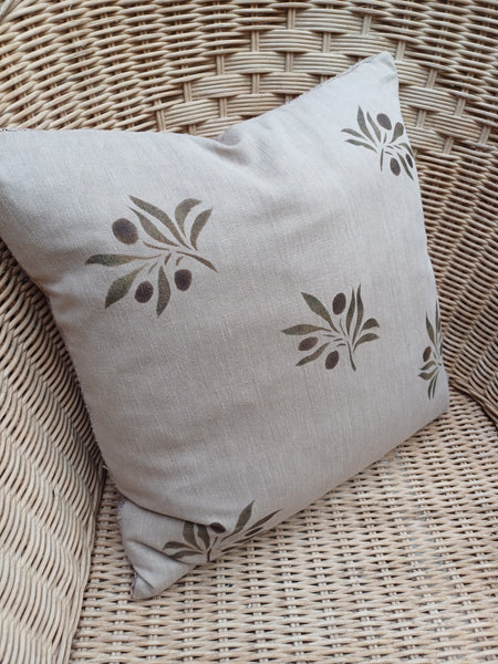 Olive Grove Square Cushion