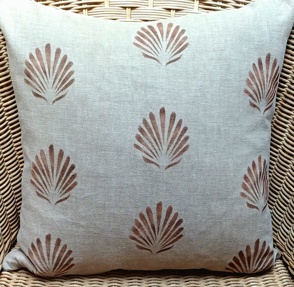 Sea Scallop Square Cushion