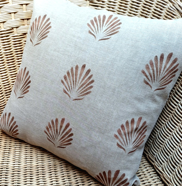 Sea Scallop Square Cushion