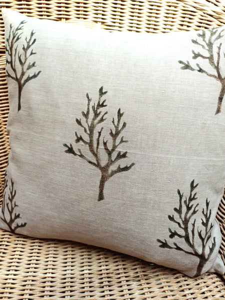 Sea Blooms Square Cushion