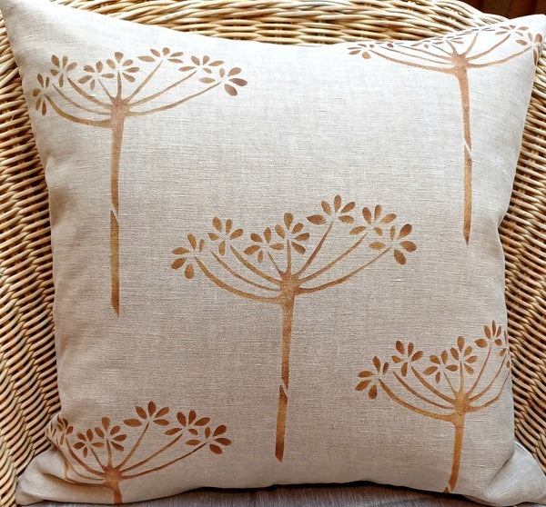 Winter Chervil Square Cushion