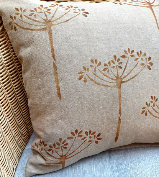 Winter Chervil Square Cushion
