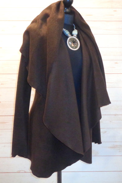 Octavia Luxury Velvet Fleece Wrap Jacket
