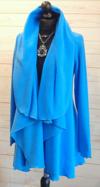 Juliette Luxury Velvet Fleece Swing Coat