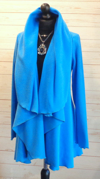 Juliette Luxury Velvet Fleece Swing Coat