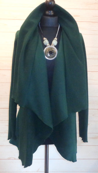 Octavia Luxury Velvet Fleece Wrap Jacket