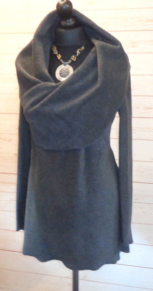 Octavia Luxury Velvet Fleece  Wrap Jacket